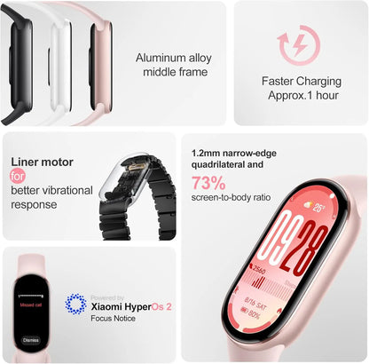Globale Version Xiaomi Armband 10 Smart Armband Sport Gesundheit wasserdicht Schlaf Herzfrequenz Vollbildschirm lange Akkulaufzeit