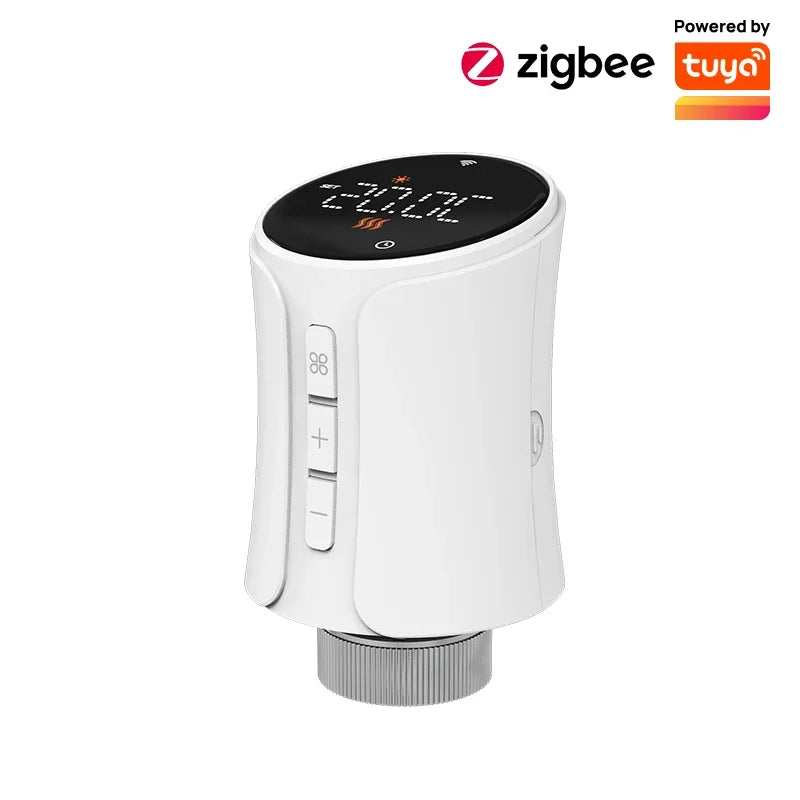 Tuya zigbee 3.0 thermostatic radiator valve head connected thermostatic valves smart thermostatic valve temperature controller