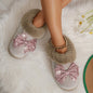 Ladies Home Shoes, Indoor Slippers, Cute Rabbit Plush Slippers